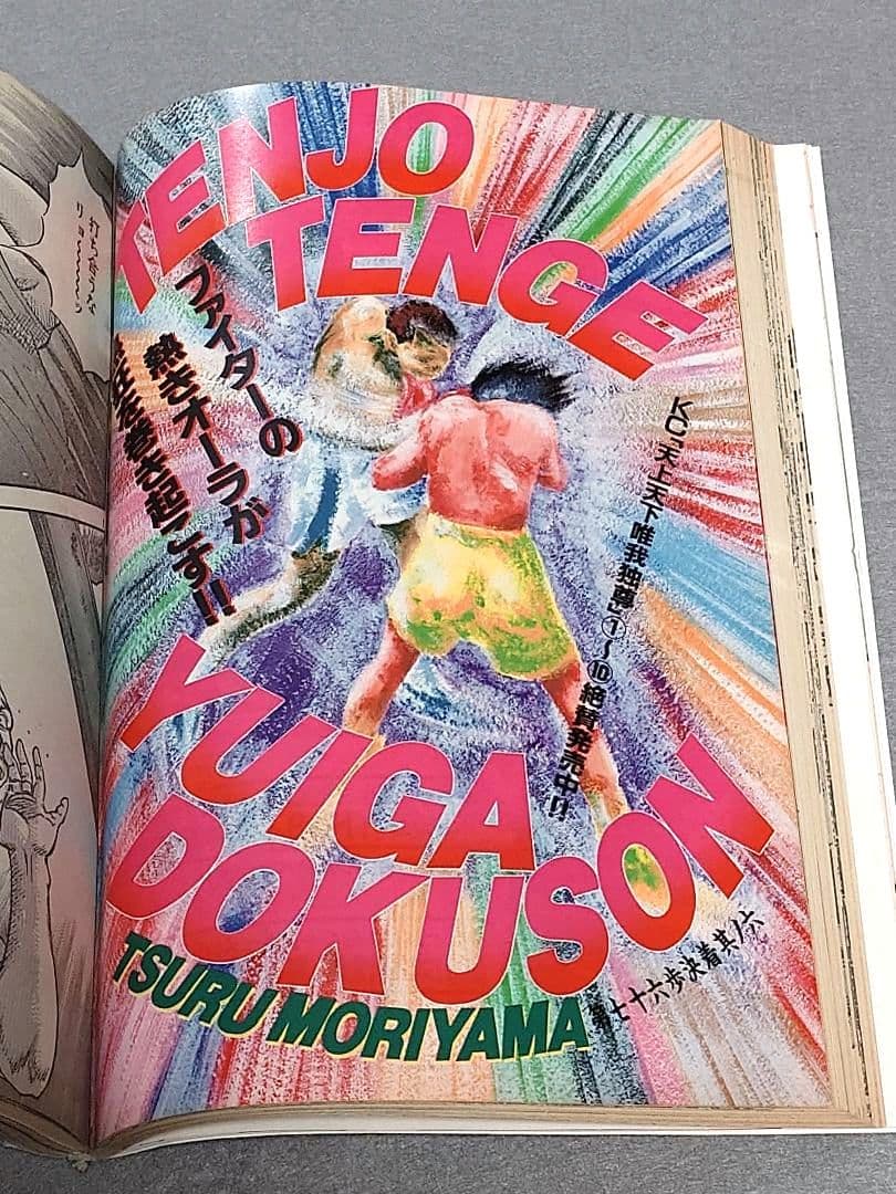 週刊ヤングマガジン1994年17号『1・2の三四郎2』新連載表紙&巻頭カラー