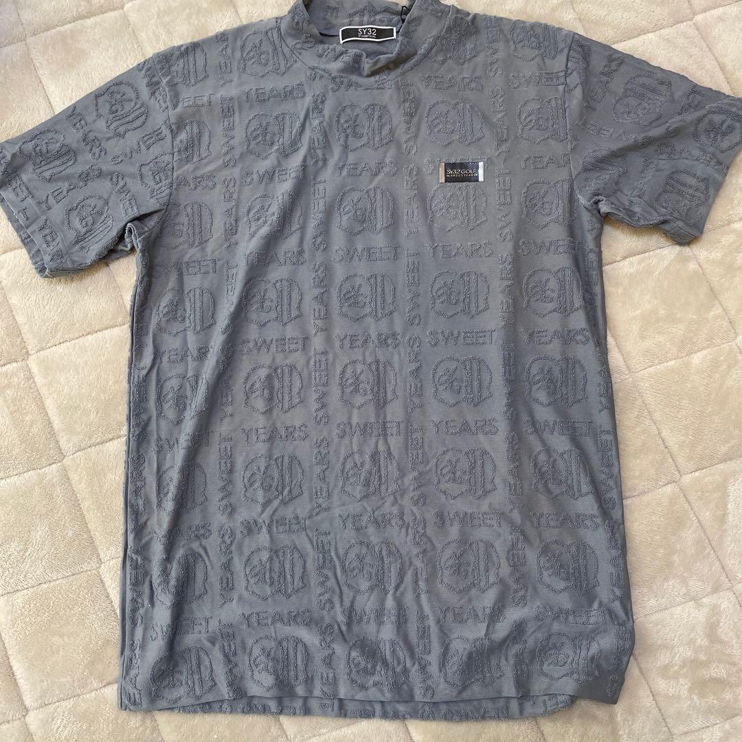 SY32 グレー メンズ ゴルフウェア Mサイズ