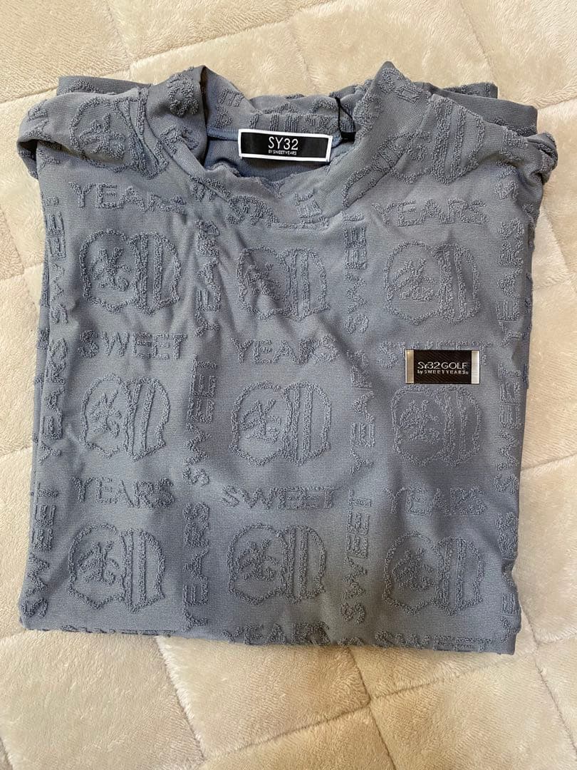 SY32 グレー メンズ ゴルフウェア Mサイズ