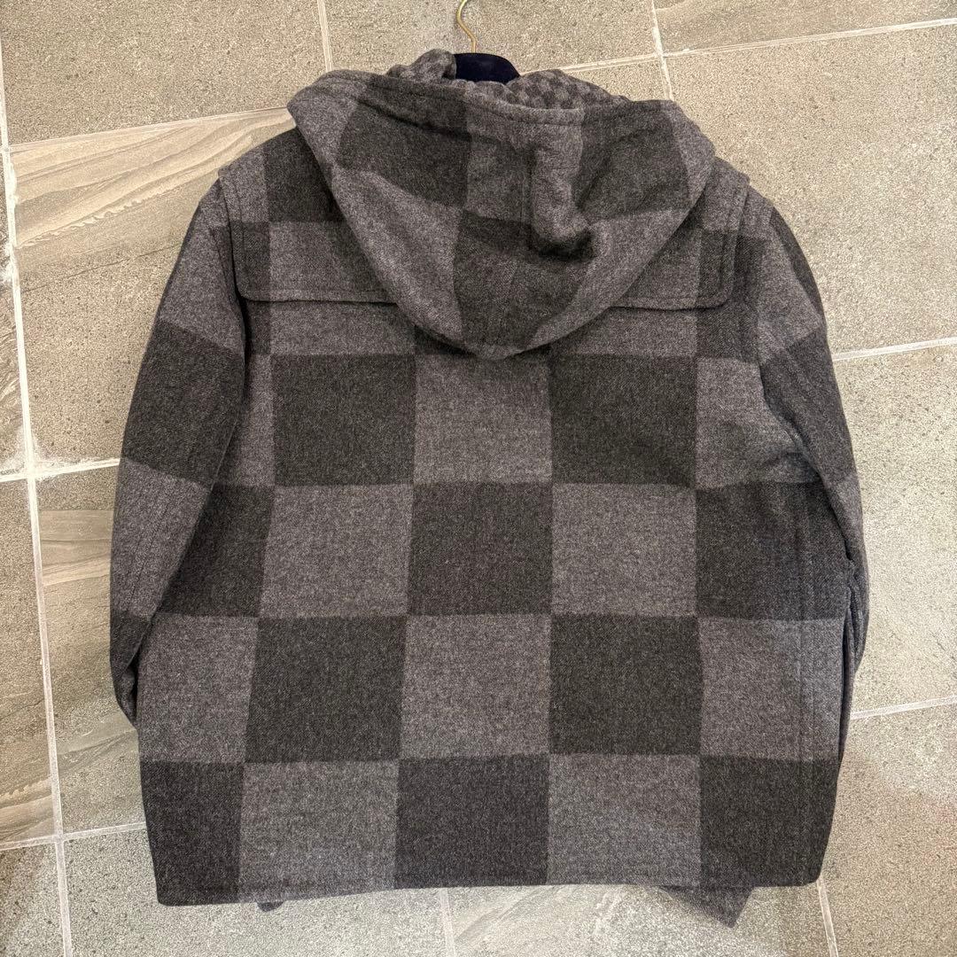 ほぼ未使用 ルイヴィトン LouisVuitton ダッフルコート ダミエ