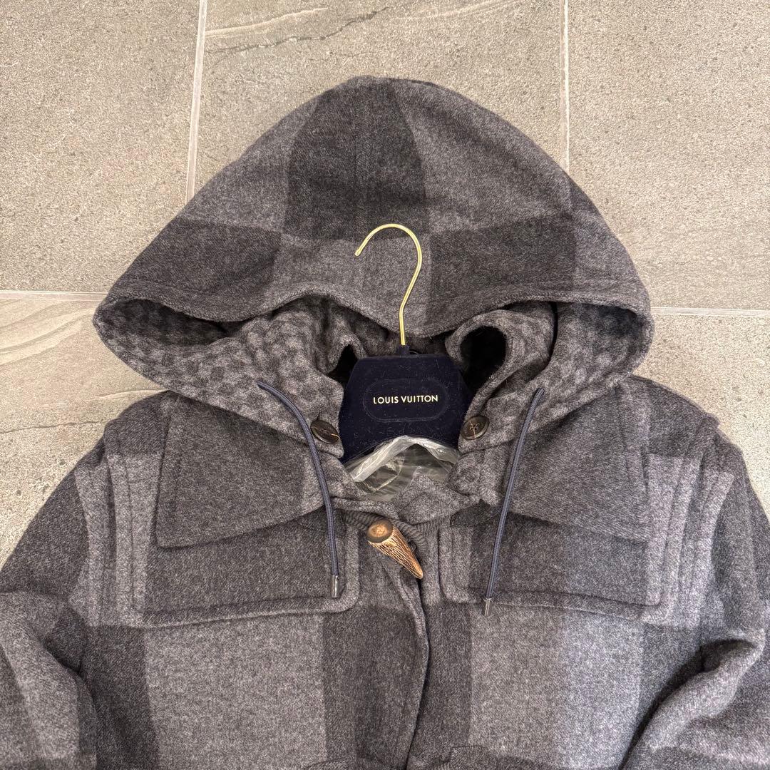 ほぼ未使用 ルイヴィトン LouisVuitton ダッフルコート ダミエ