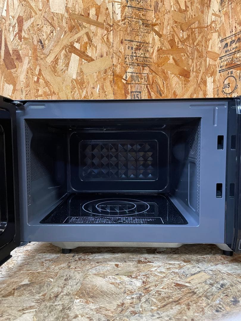 C(7736) アイリスオーヤマ 電子レンジ EMO-F518-6-B 60Hz