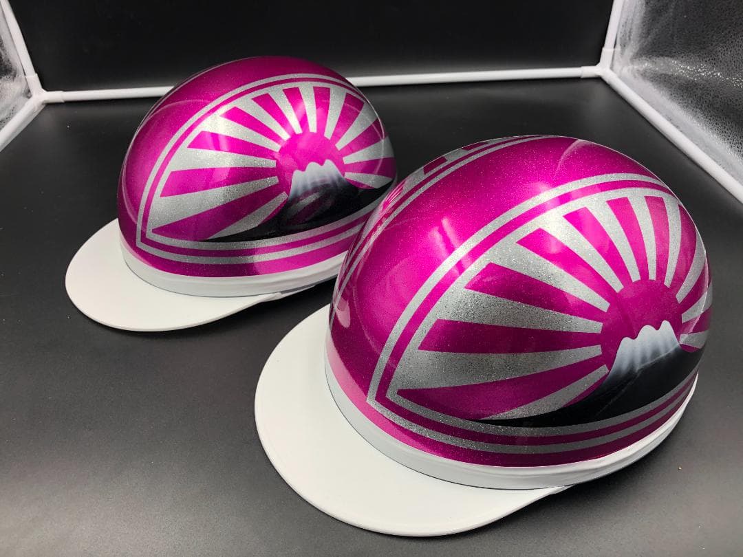 コルク半　カスタム　富士日章　マジック　キャンディピンクラメ　セット　高級クリヤ