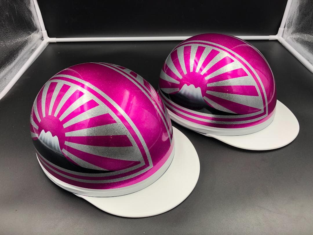 コルク半　カスタム　富士日章　マジック　キャンディピンクラメ　セット　高級クリヤ