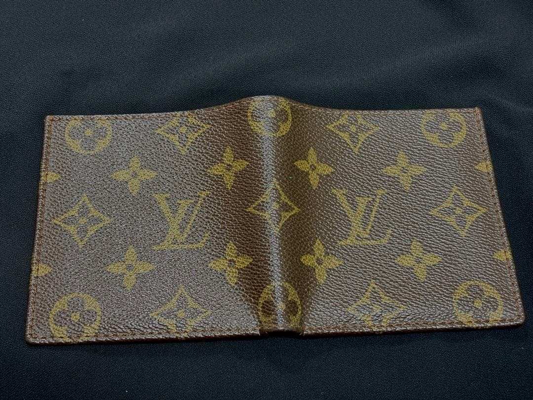 【鑑定済】Louis Vuitton モノグラム 二つ折り財布