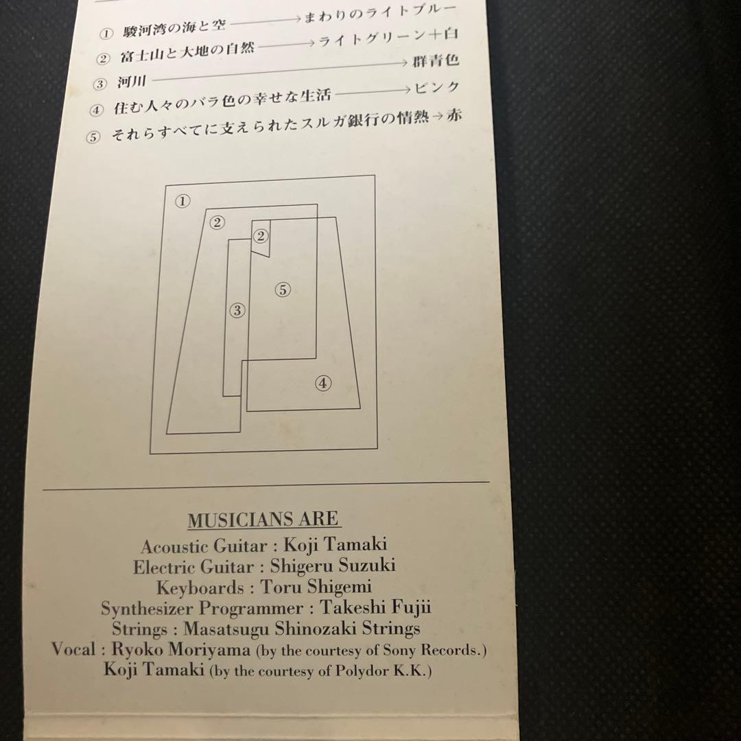 TOGETHER 森山良子 玉置浩二 SURUGA BANK CD 非売品 レア