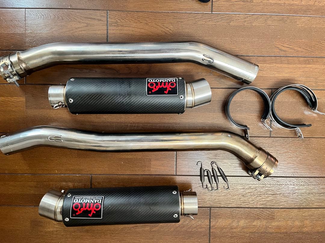 ペ*シ様 LCI DANMOTO カーボンスリップオンマフラー カワサキ ZX1