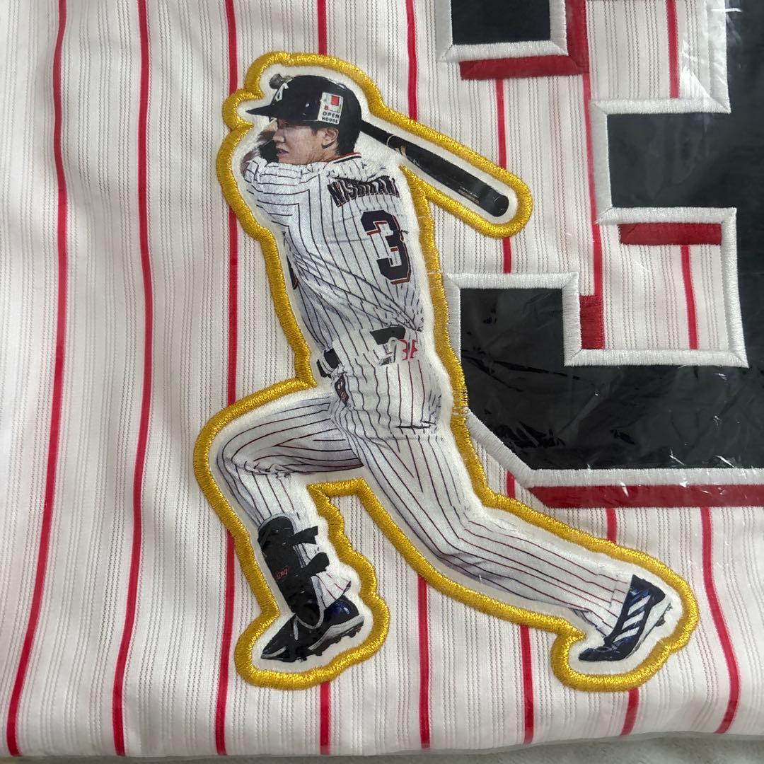 1500試合記念　ヤクルト　西川遥輝　ユニフォーム　1500games 記念ユニ