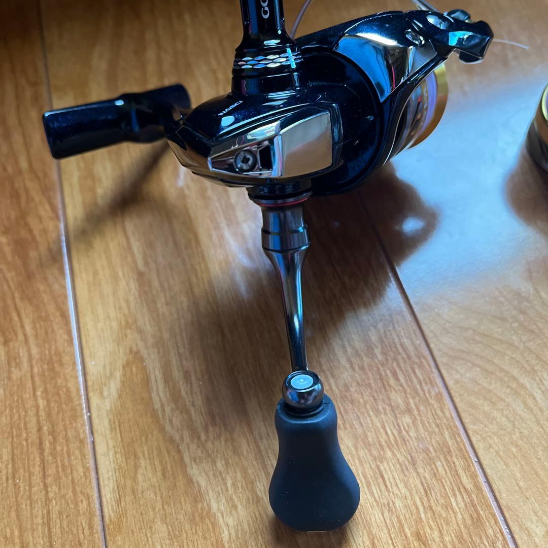 シマノ　ナスキー500改造品　替えスプール付き