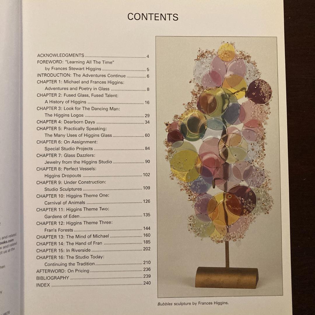 洋書 Higgins Poetry In Glass　ヒギンズアートガラス