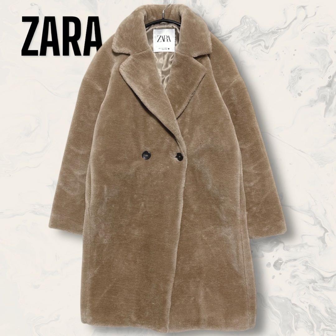 【未使用】 ZARA フェイクファー テディ ベアー コート