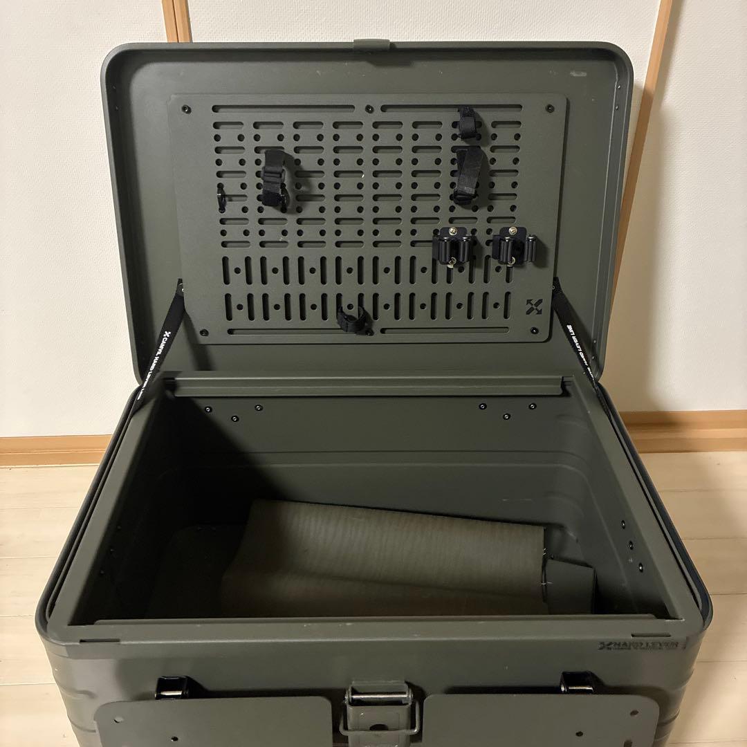 CAMVIL（ケムビル）アルミボックス60L コンテナボックス キャンプ