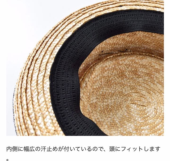 ナイジェルケーボン NIGLE CABOURN 麦わら帽子　新品　カンカン帽