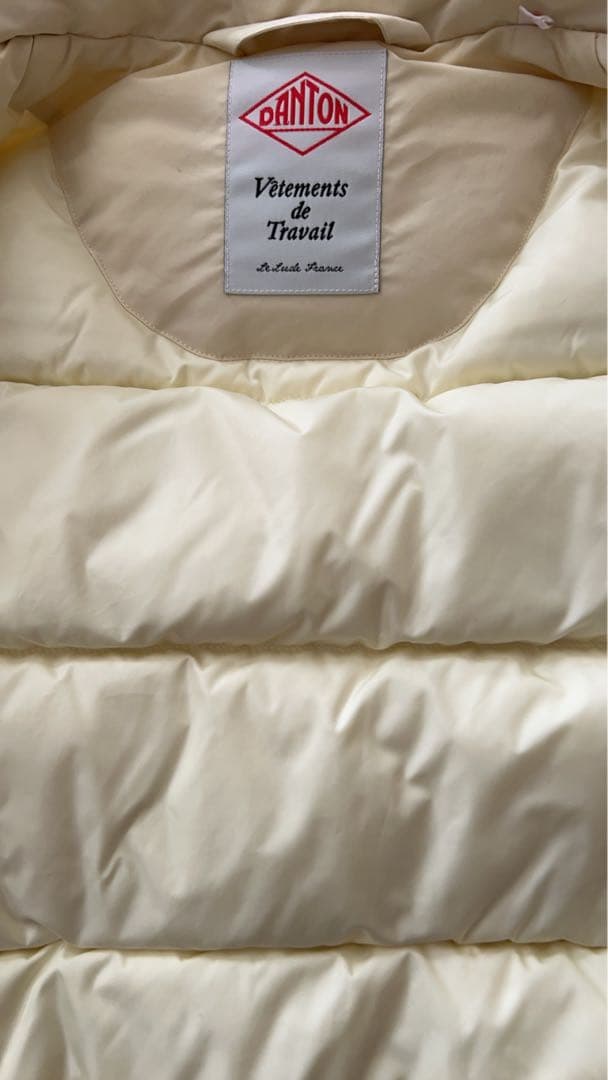 【美品】DANTON ハイロフトダウンベスト