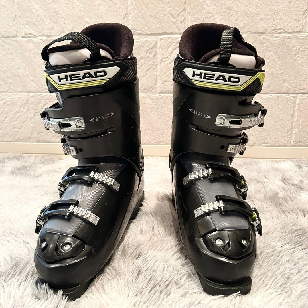 【良品】HEADヘッド CARVE スキーブーツ 黒ブラック29-29.5