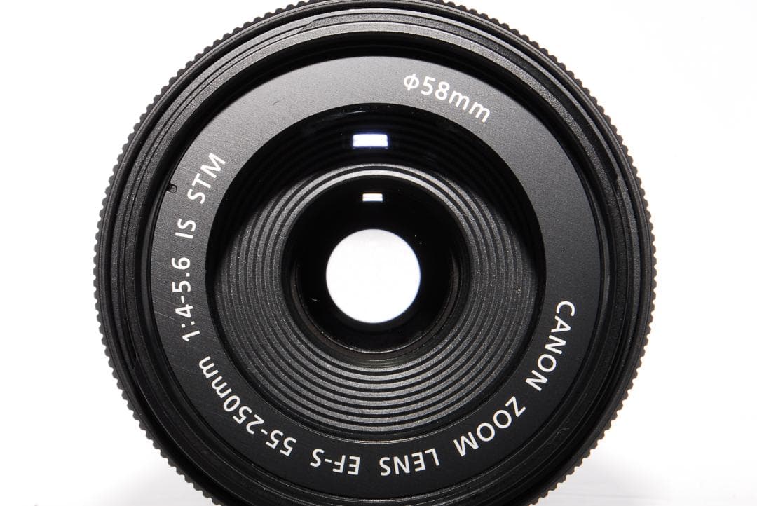 Canon EF-S 55-250mm F4-5.6 IS STM美品望遠レンズ