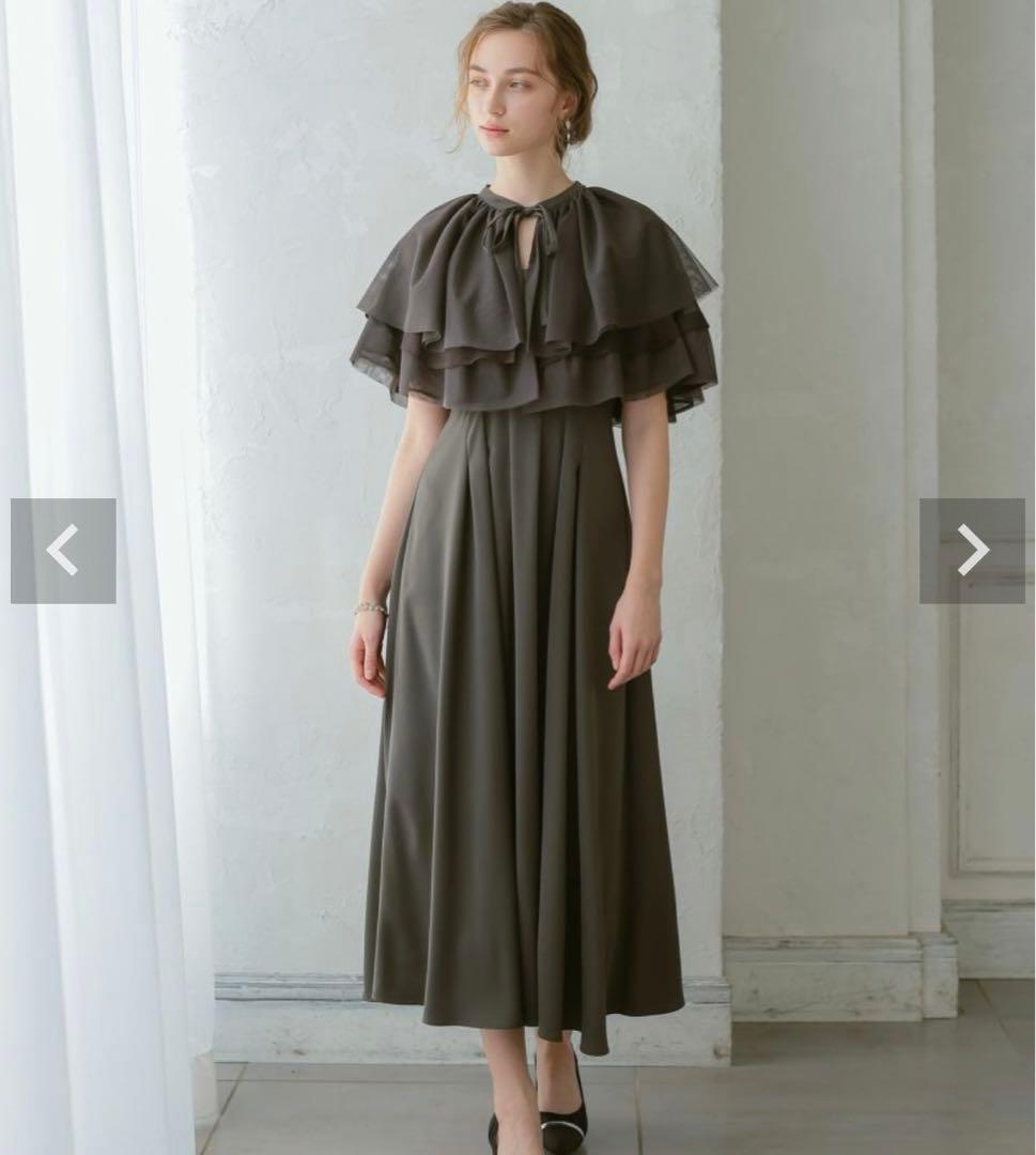 Dorry Doll ドリードール 3pieceマルチドレス ワンピース グレー