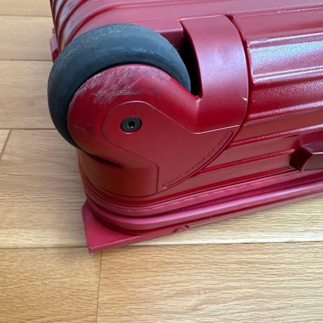 RIMOWA サルサ　赤　レッド　2輪　リモワ