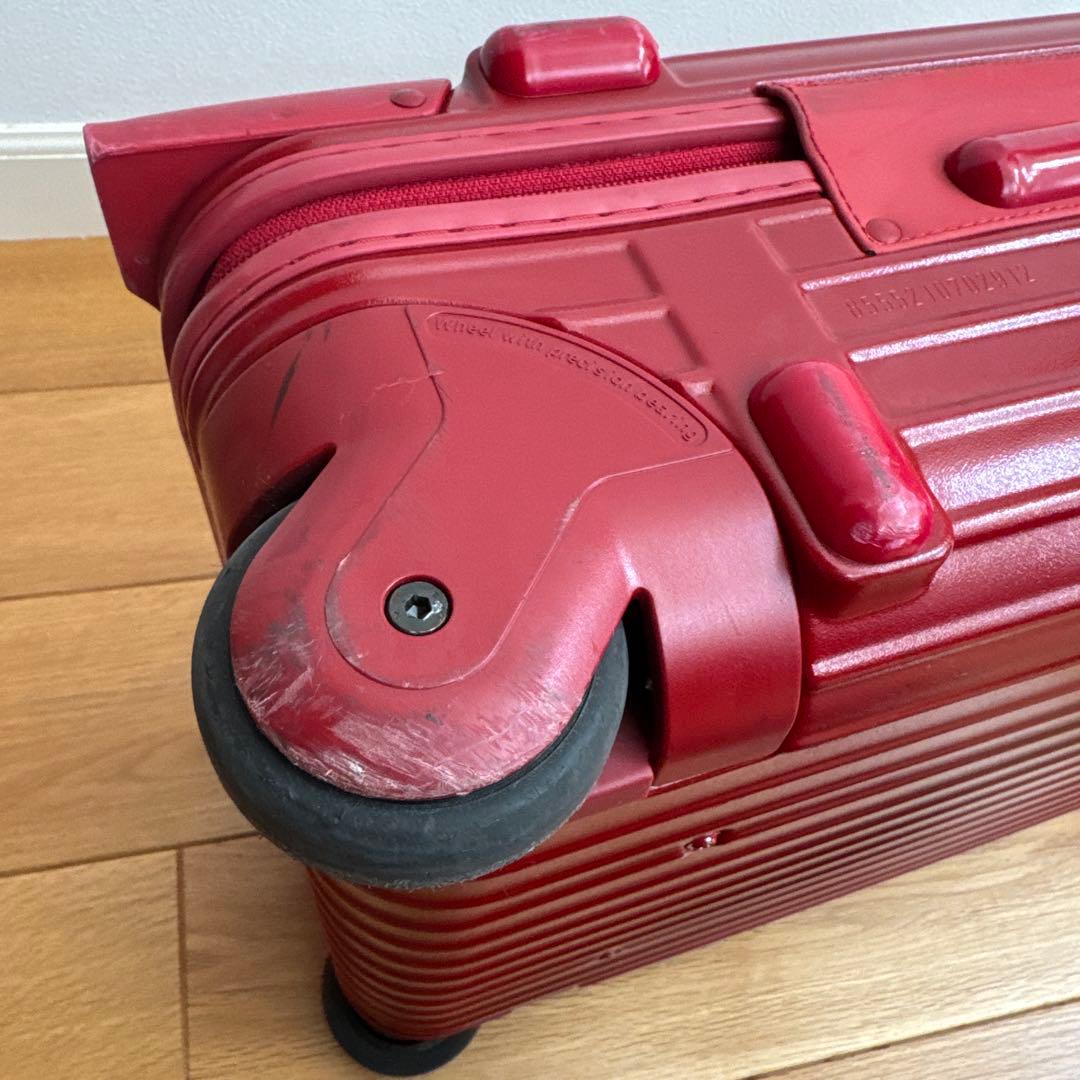 RIMOWA サルサ　赤　レッド　2輪　リモワ