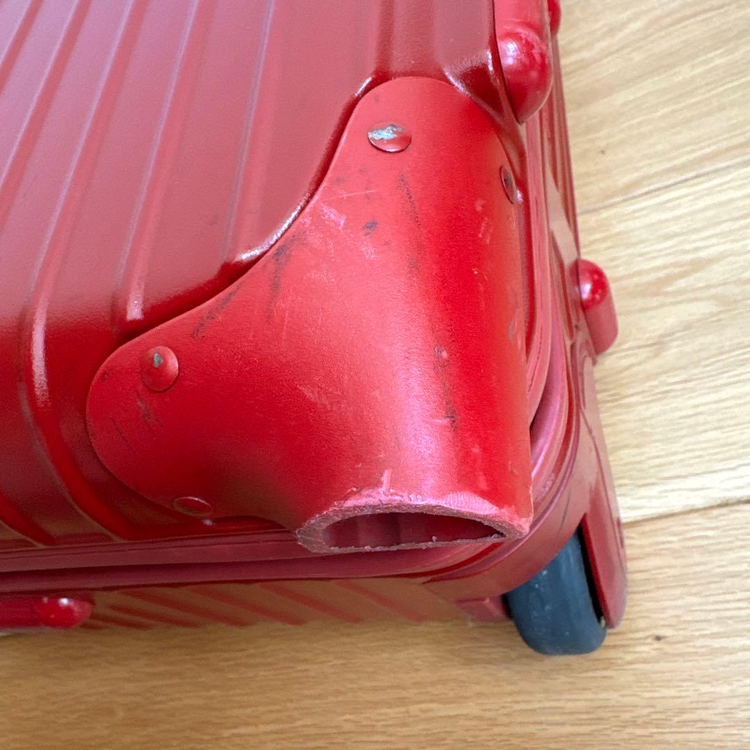 RIMOWA サルサ　赤　レッド　2輪　リモワ