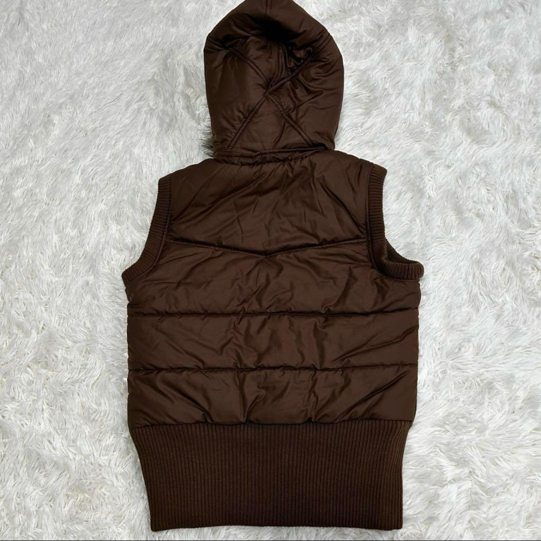 新品タグ付き adidas アディダス オリジナル　ファー付き ベスト　 L