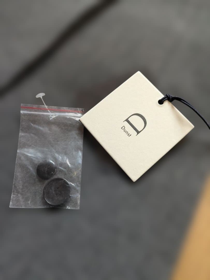 グレー ダブルブレスト ロングコート