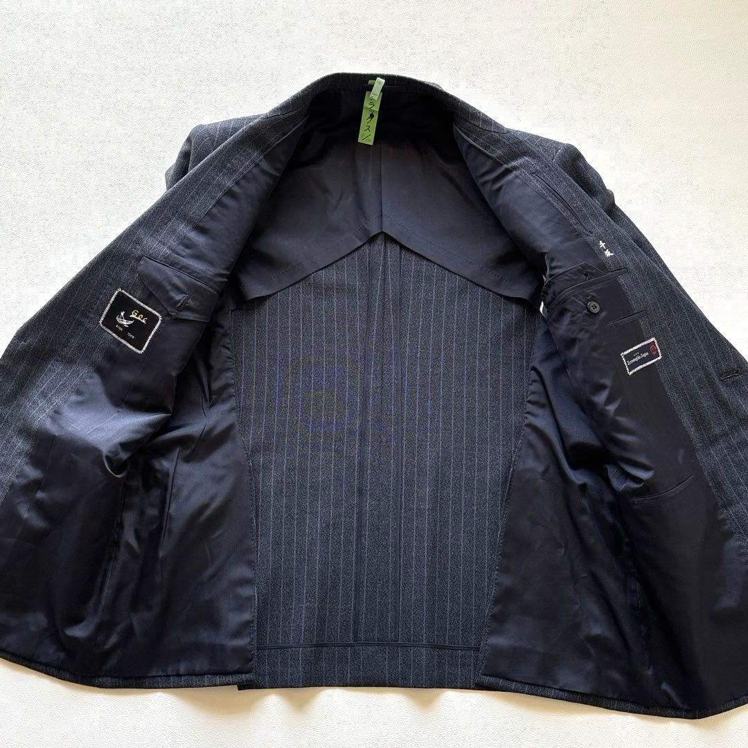 美品✨エルメネジルドゼニア　スリーピース　スーツ　2XL