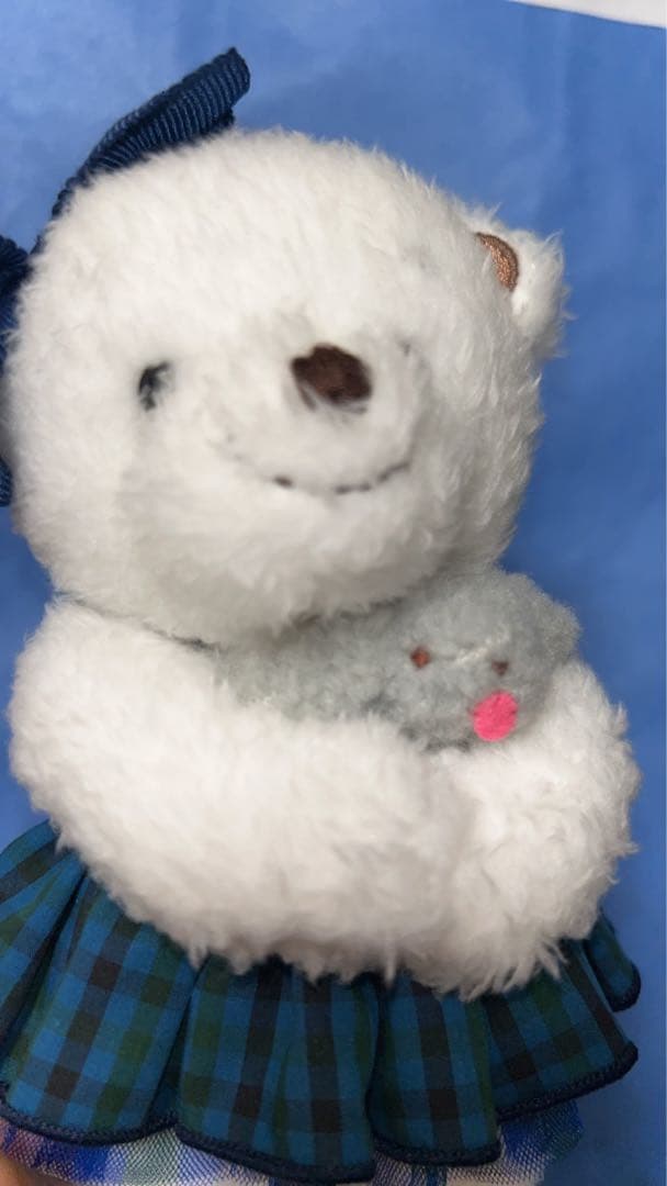 ファミリア familiar × Bibiy. BEAR 青　マスコット