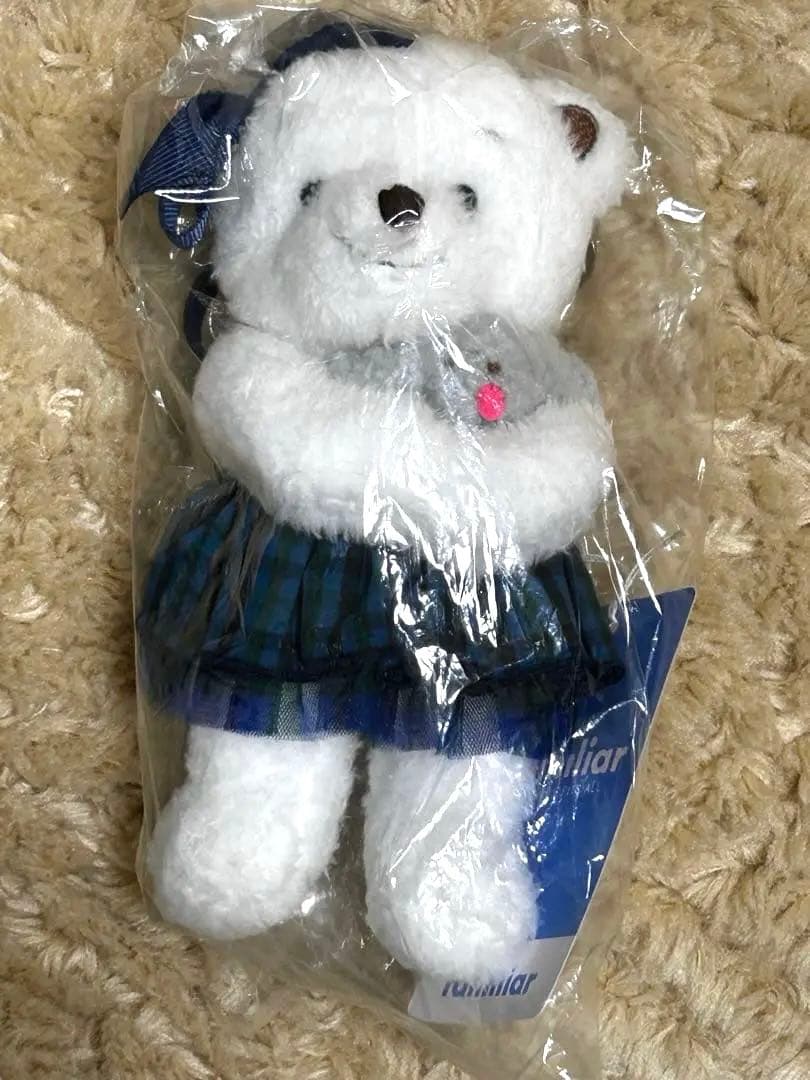 ファミリア familiar × Bibiy. BEAR 青　マスコット