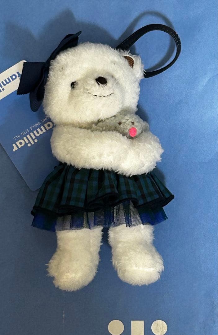 ファミリア familiar × Bibiy. BEAR 青　マスコット