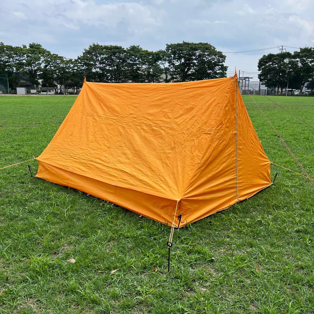 ビンテージ品◾️A型テント ビニロン素材 6人用 ビンテージテント アウトドア