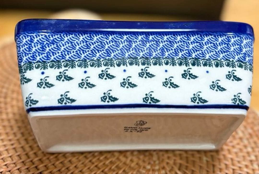 新品　ポーランド食器　ツェラミカ製　オーブンディッシュ大　ポーリッシュポタリー