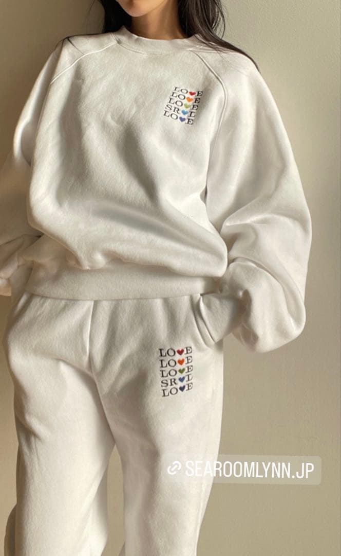 LOVE VOLUMEスウェット&スウェットパンツセット
