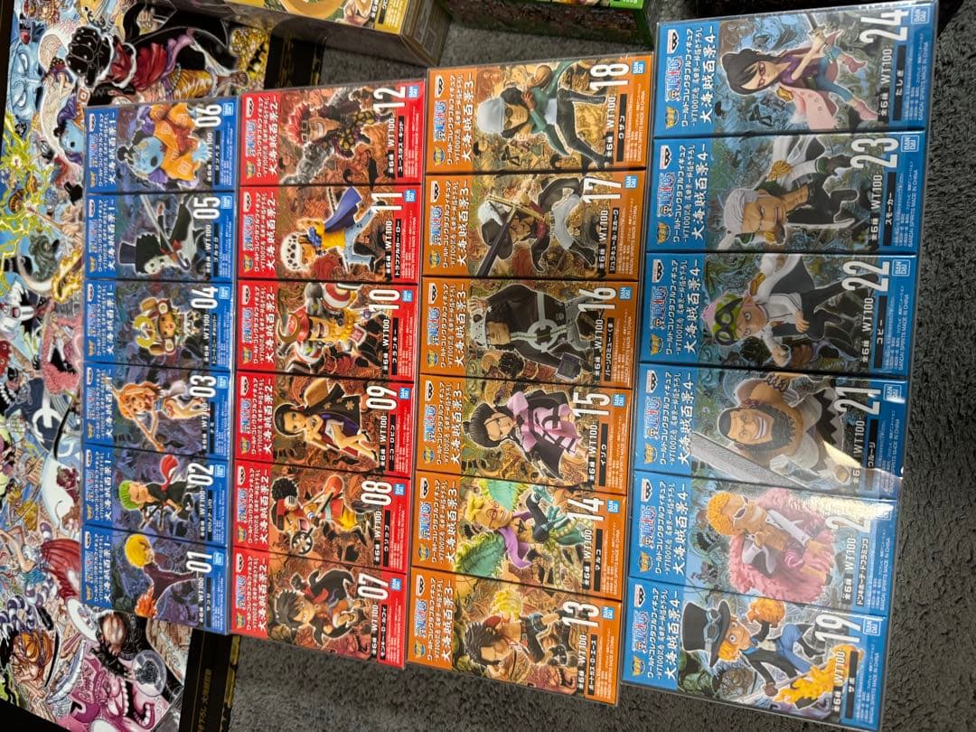 ワンピース　WCF 大海賊百景　1-7.10