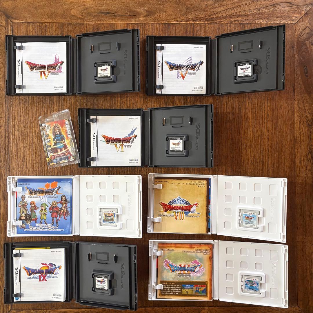 ドラゴンクエスト｜DSコンプリートセット4・5・6・7・8・9・11　箱・取説付