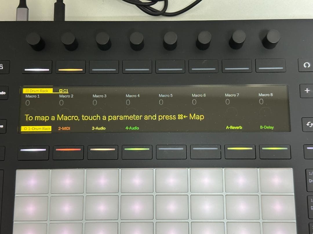 Ableton push3 コントローラー版　デッキセーバー、電源アダプタ2個