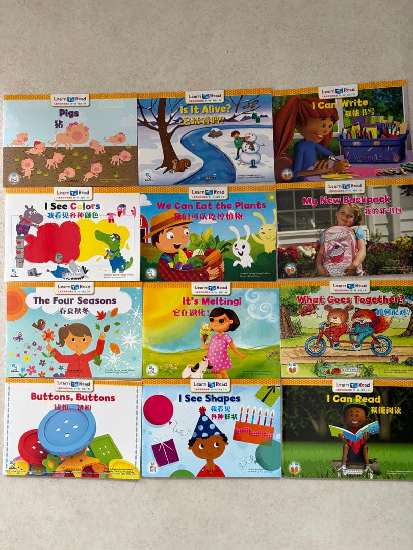 [中古]中国版CTP絵本　レベル1 36冊　専用タッチペン(充電池)&ワーク付