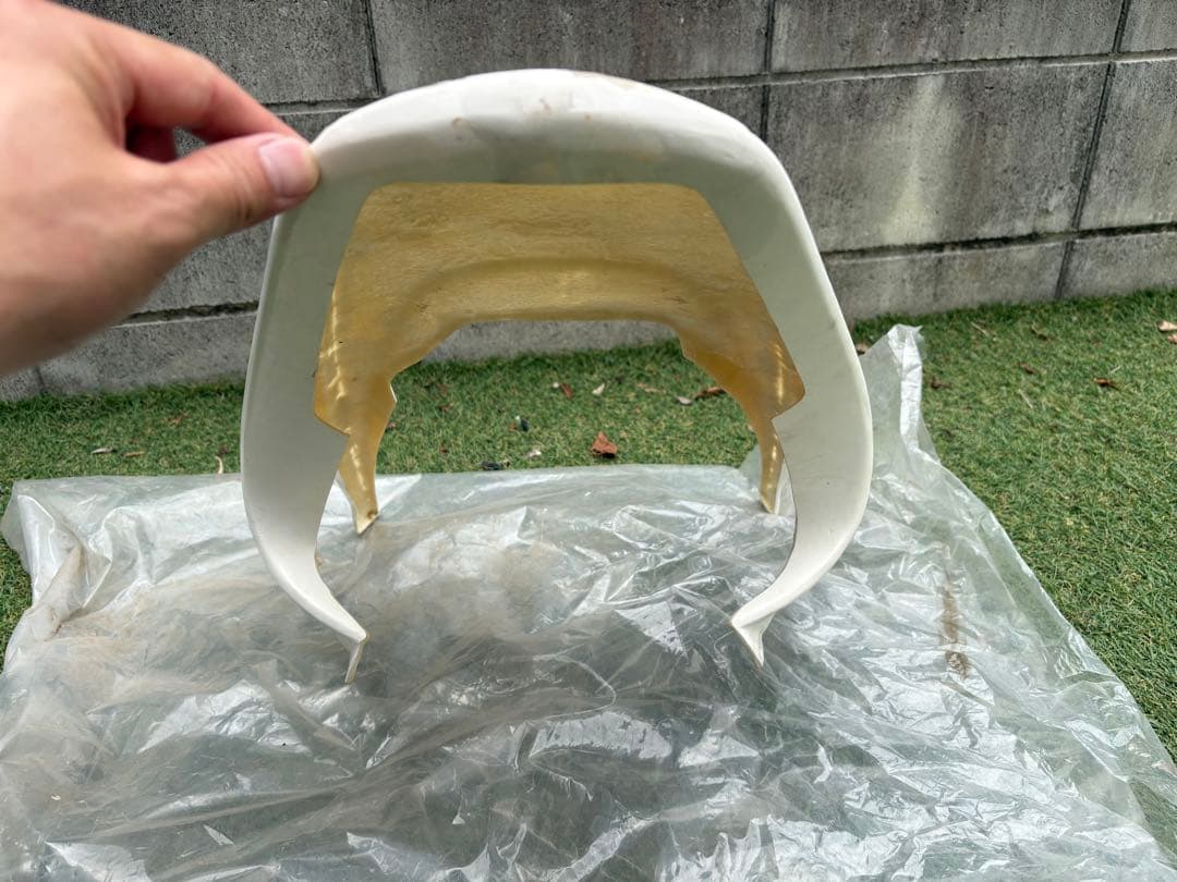 【絶版！希少！】紫紋タイプ テールカウル ライブディオ ZX AF35 AF34