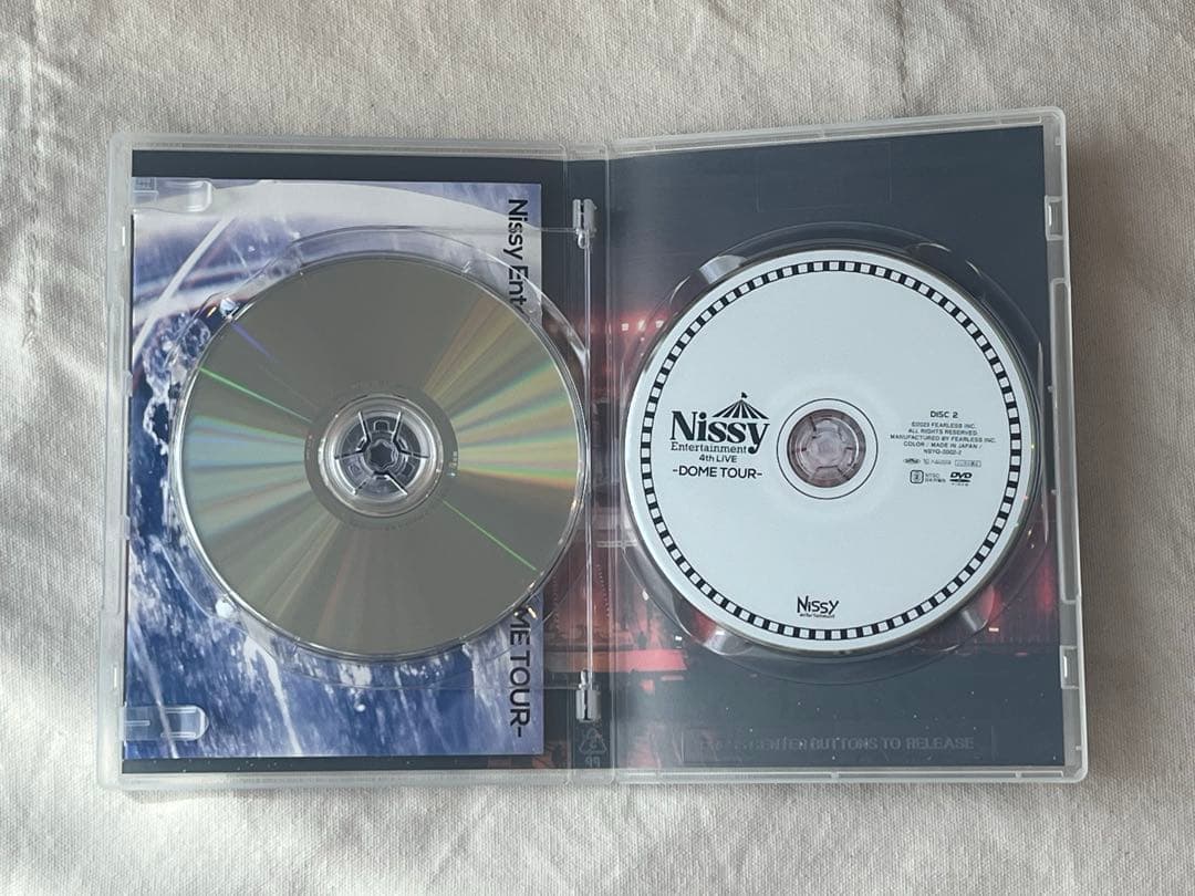 ミュージック Nissy 4th LIVE -DOME TOUR- DVD