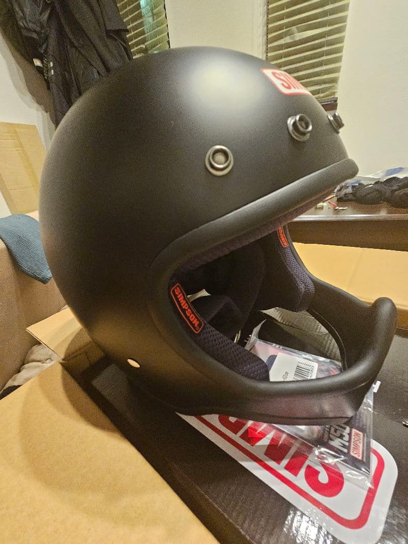 新品、未使用 SIMSON m50 マットブラック XL 61-62cm