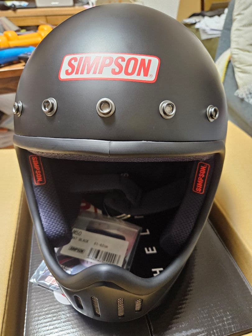 新品、未使用 SIMSON m50 マットブラック XL 61-62cm