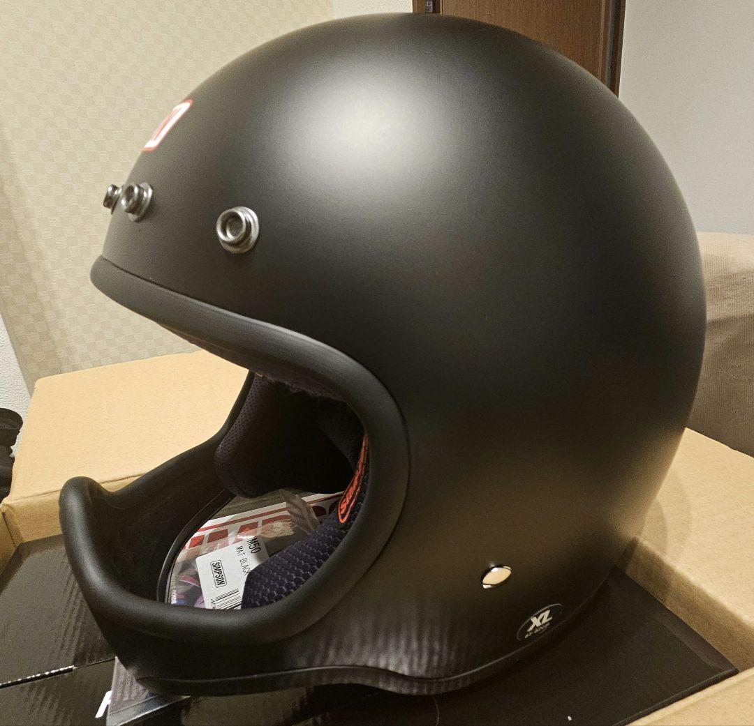 新品、未使用 SIMSON m50 マットブラック XL 61-62cm