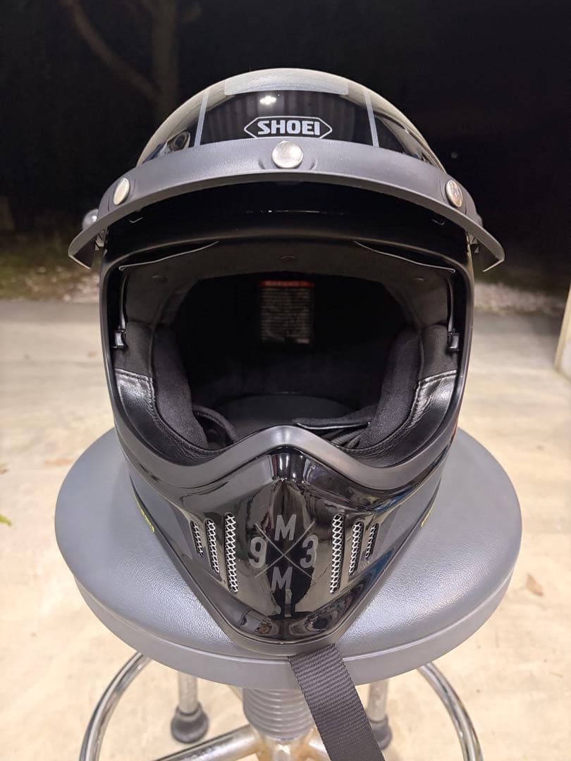 SHOEI EX-ZERO MM93 サイズXL バイザー付き