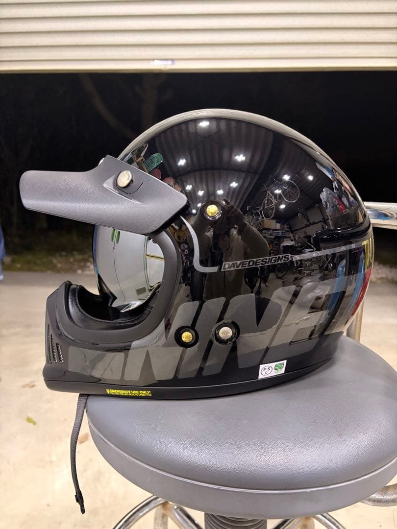 SHOEI EX-ZERO MM93 サイズXL バイザー付き