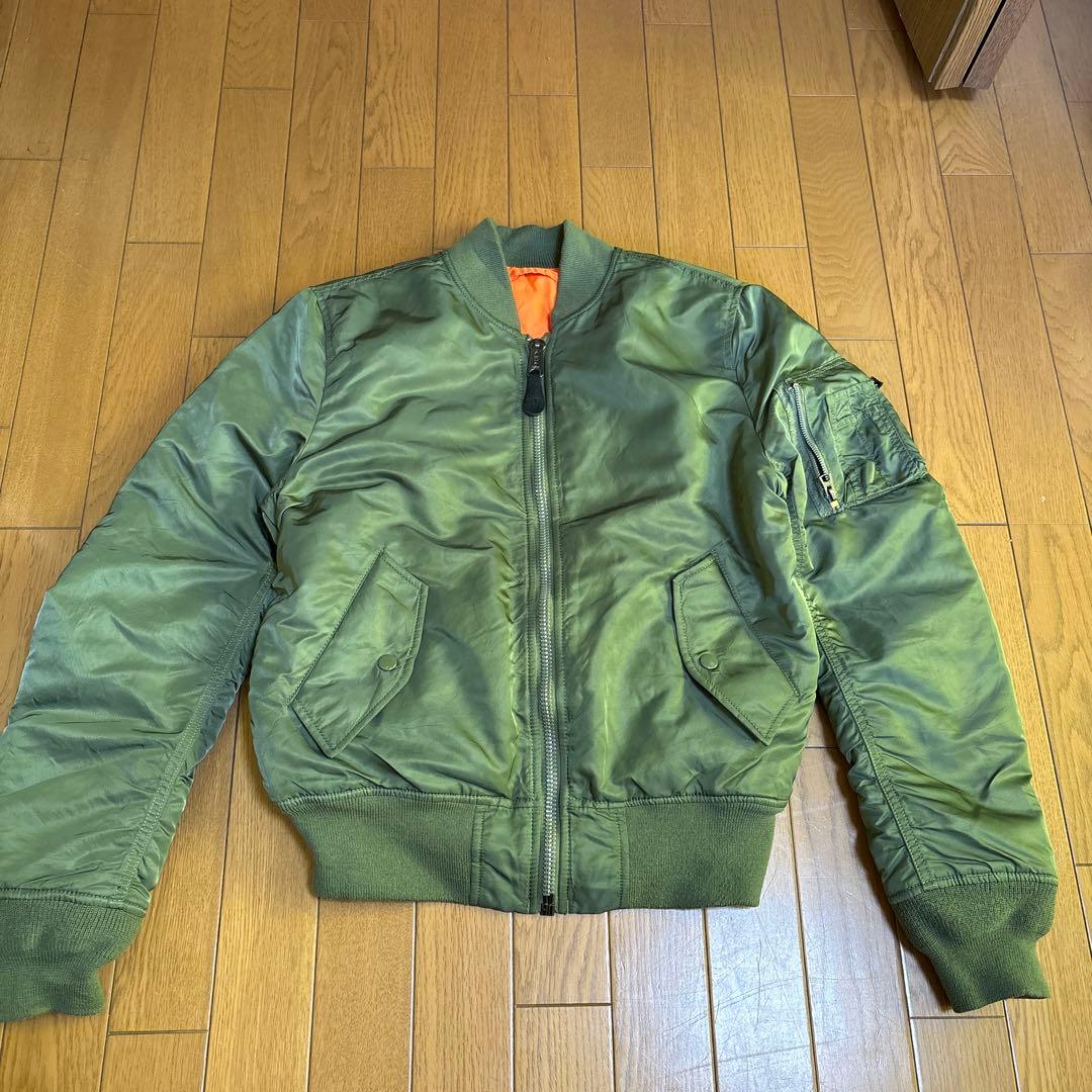 アルファ　MA-1 フライトジャケット サイズS