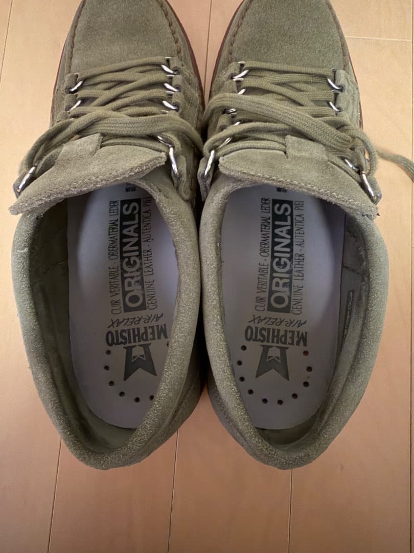 終了間近です＞MEPHISTO メフィスト RAINBOW グリーン