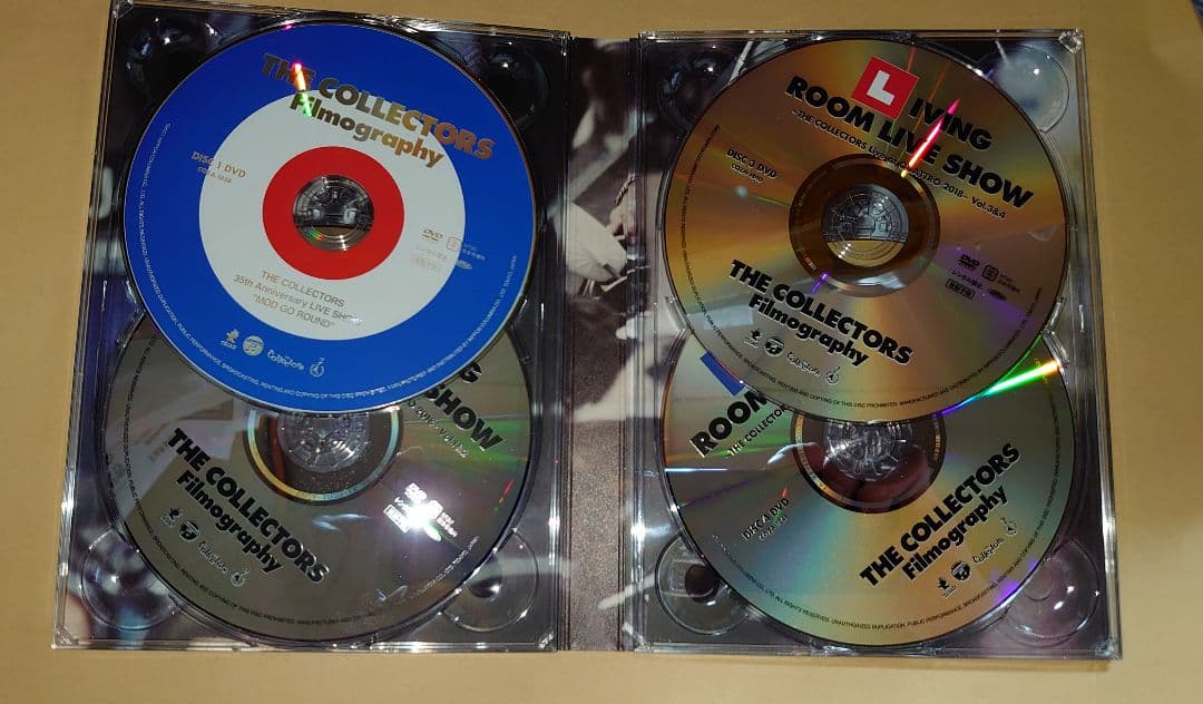 ミュージック THE COLLECTORS Filmography DVD-BOX