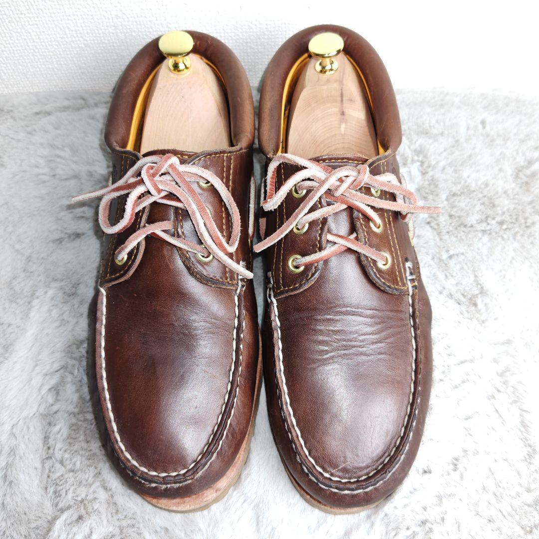 美品✨️ Timberland 28.0 デッキシューズ 3eye モカシン