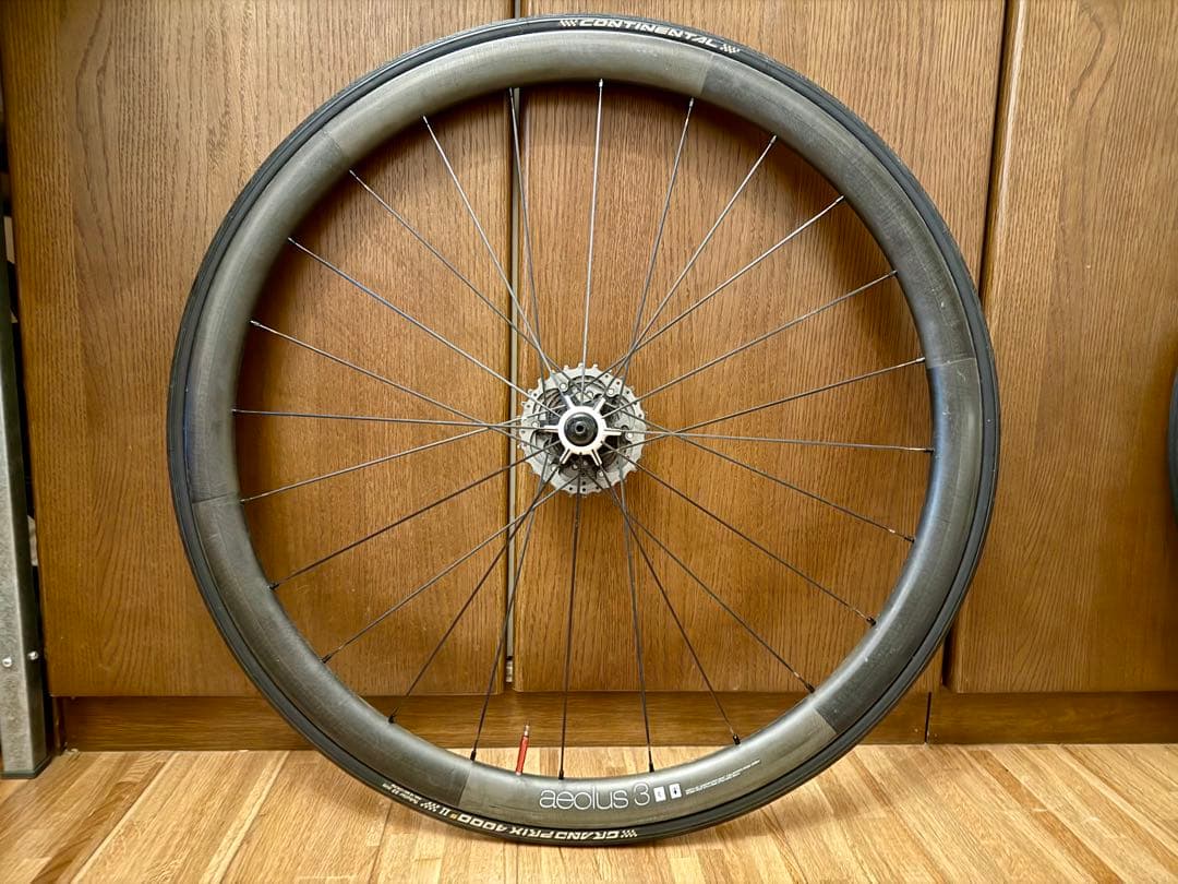 ボントレガー aeolus 3 チューブラーホイール リムブレーキ用前後セット