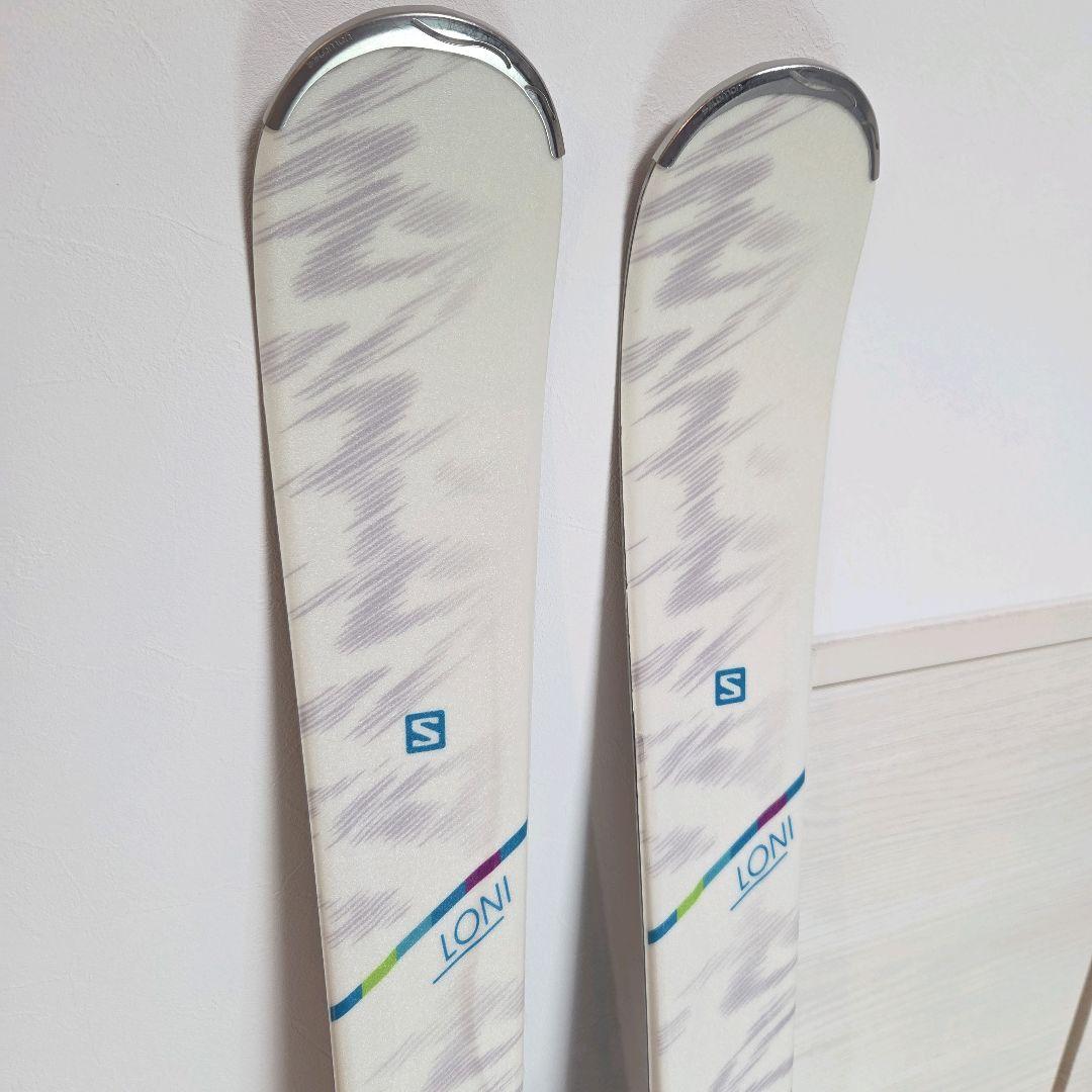 価格調整中【美品】サロモン　ビンディング付スキー板